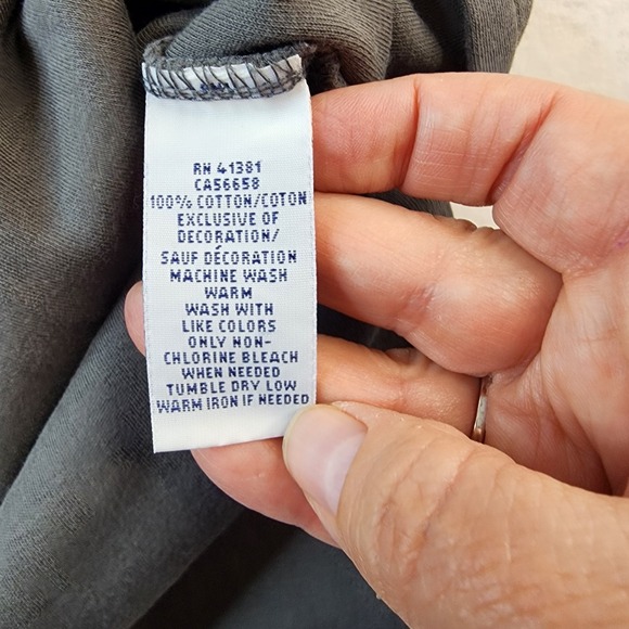 Polo Ralph Lauren Men Polo Shirt XL Classic‎ Fit Gray Cotton Embroidered Pony - Picture 7 of 9